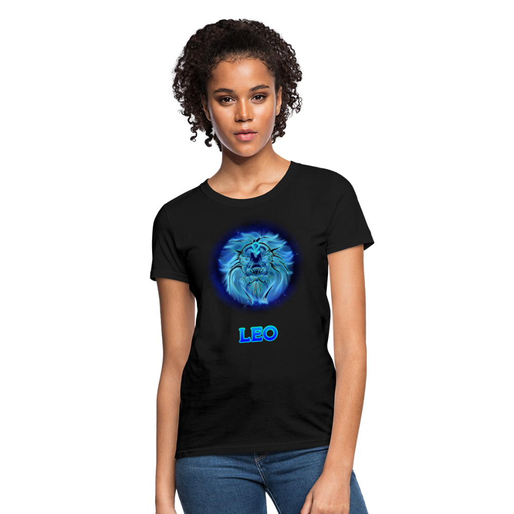 Women's Stellar Leo T-Shirt - black