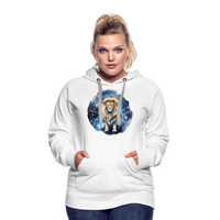 Thumbnail for Women’s Mythical Leo Premium Hoodie - white