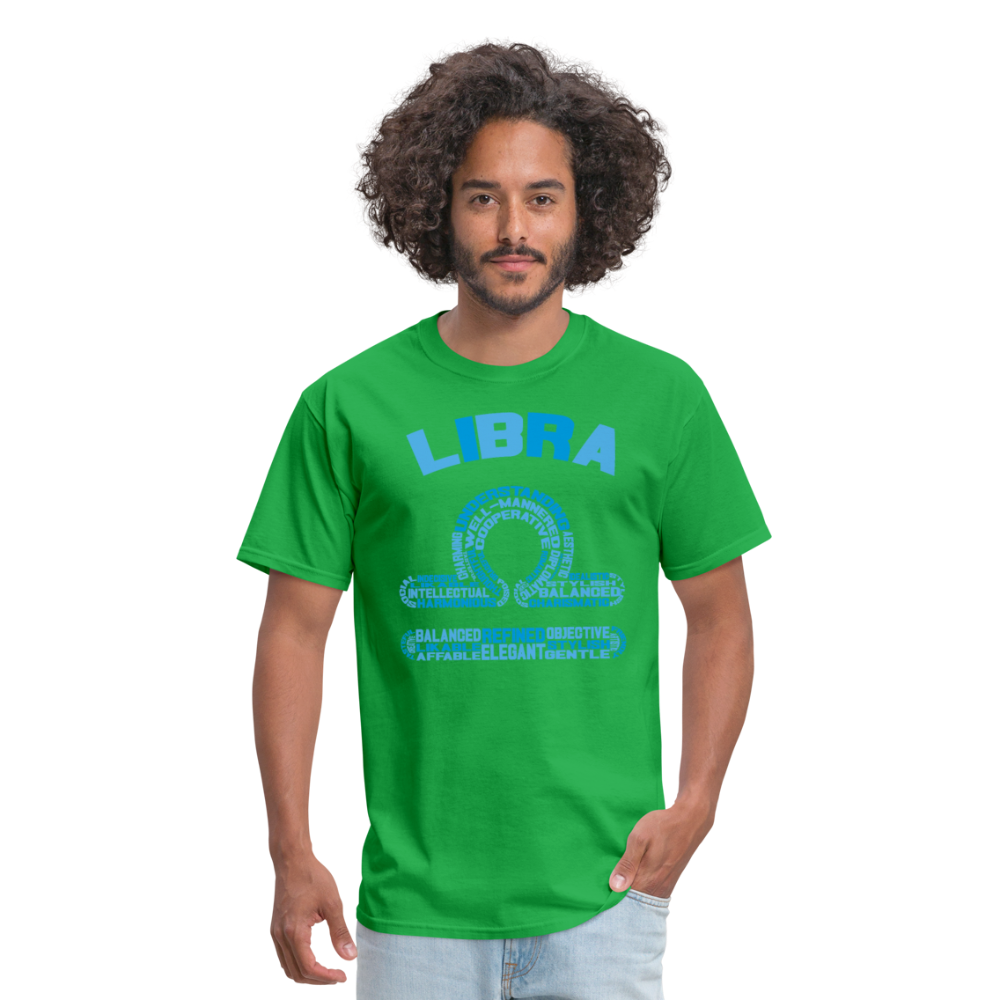 Men's Power Words Libra Classic T-Shirt - bright green