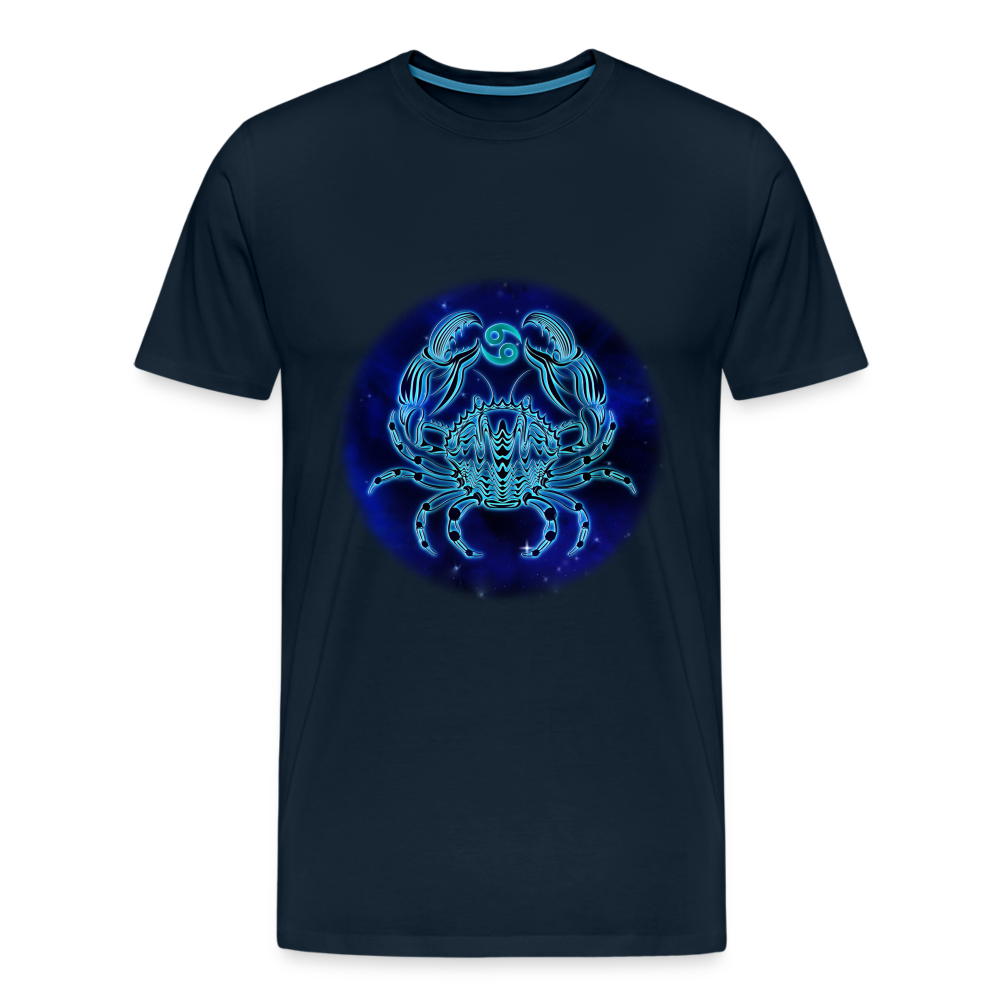 Men's Stellar Cancer Premium T-Shirt - deep navy