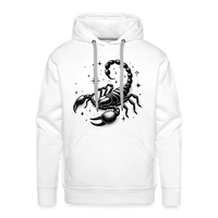 Thumbnail for Men’s Magic Scorpio Premium Hoodie - white