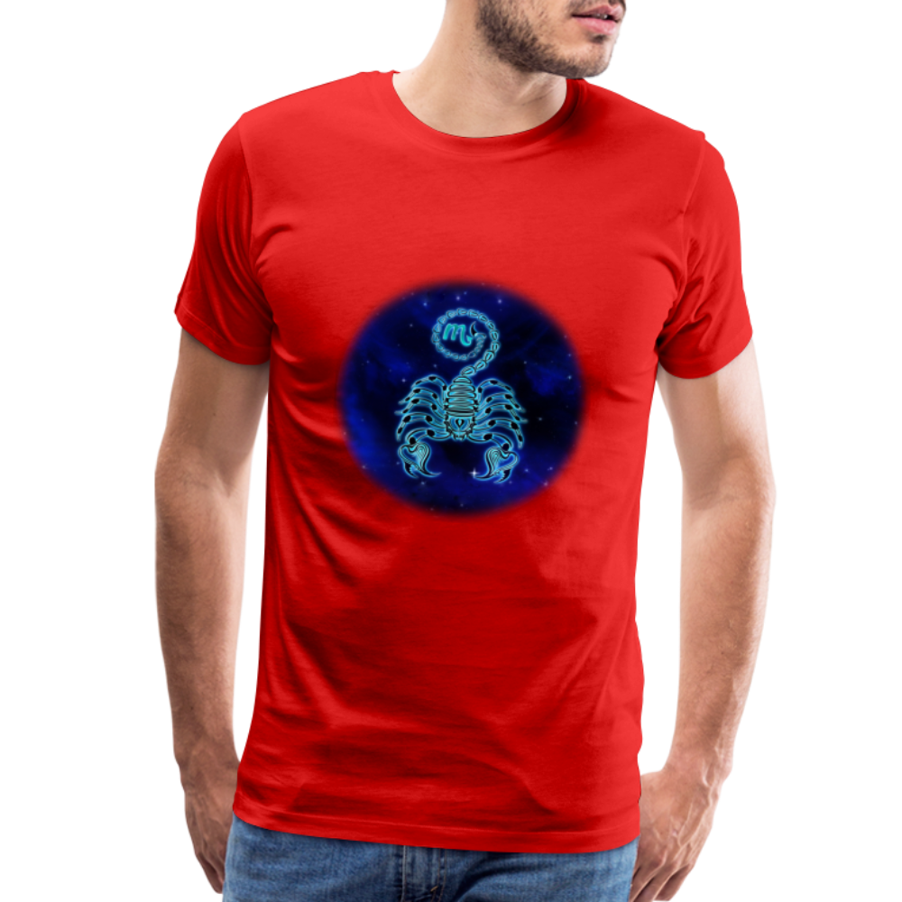 Men's Scorpio Premium T-Shirt - red