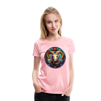 Thumbnail for Women’s Mosaic Aries Premium T-Shirt - pink