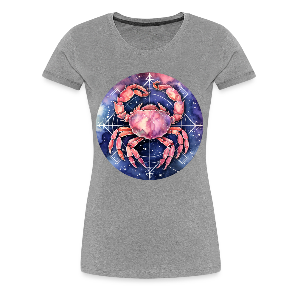 Women’s Mythical Cancer Premium T-Shirt - heather gray