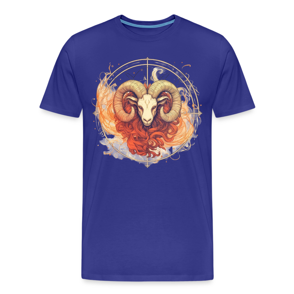 Men's Mythical Aries Premium T-Shirt - royal blue