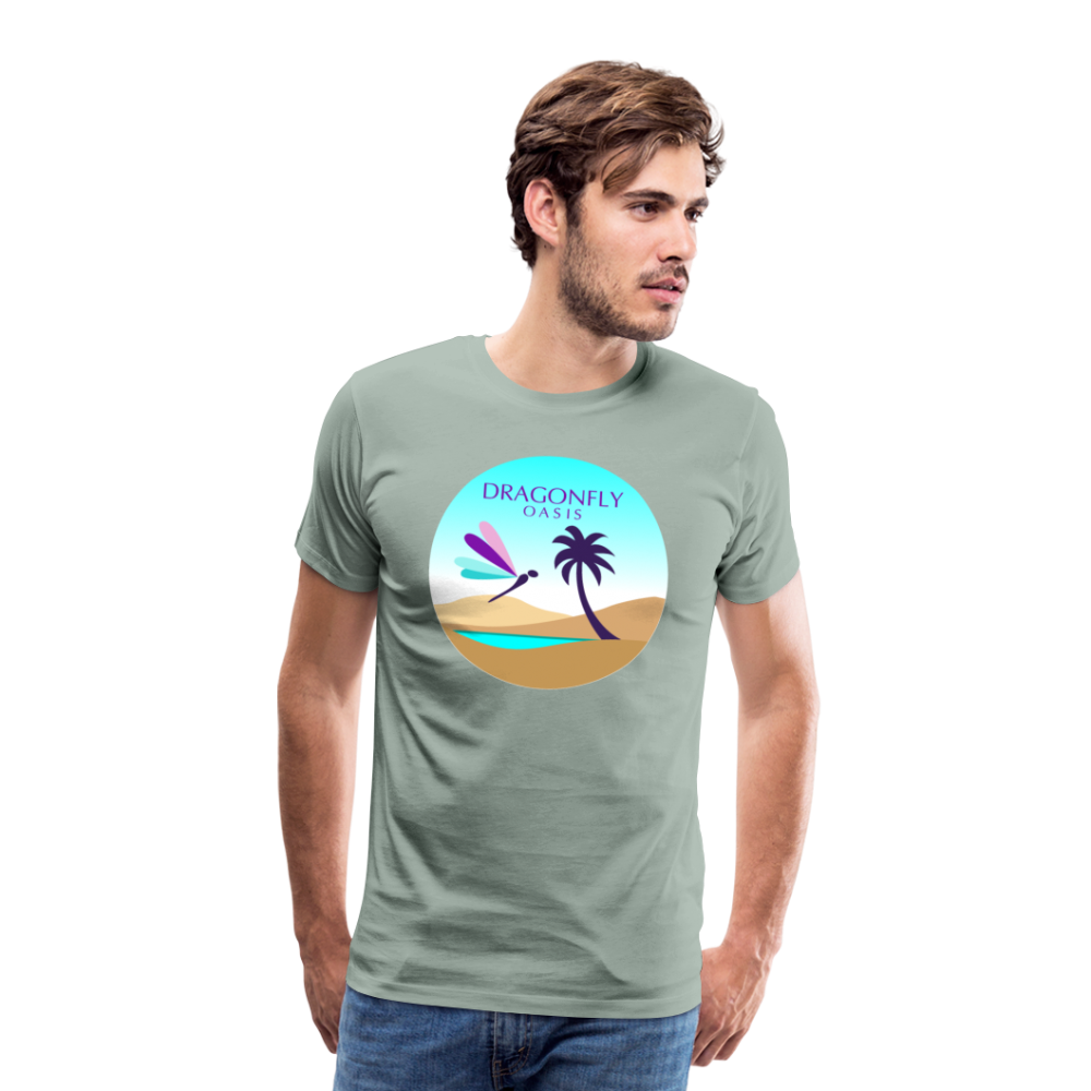 Men's Dragonfly Oasis v.2 Premium T-Shirt - steel green