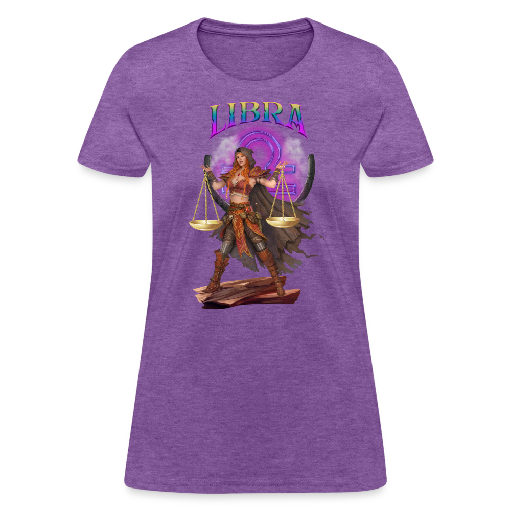 Astral Libra Women's T-Shirt - purple heather