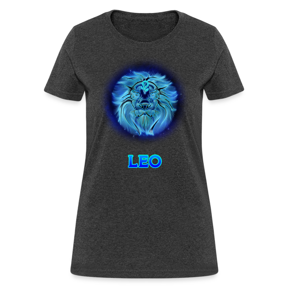 Women's Stellar Leo T-Shirt - heather black