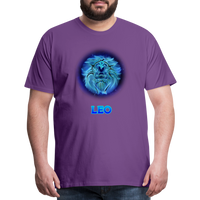 Thumbnail for Men's Leo Premium T-Shirt - purple