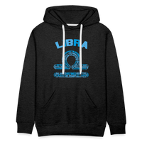 Thumbnail for Men's Power Words Libra Premium Hoodie - charcoal grey