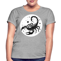 Thumbnail for Women's Magic Scorpio Relaxed Fit T-Shirt - heather gray