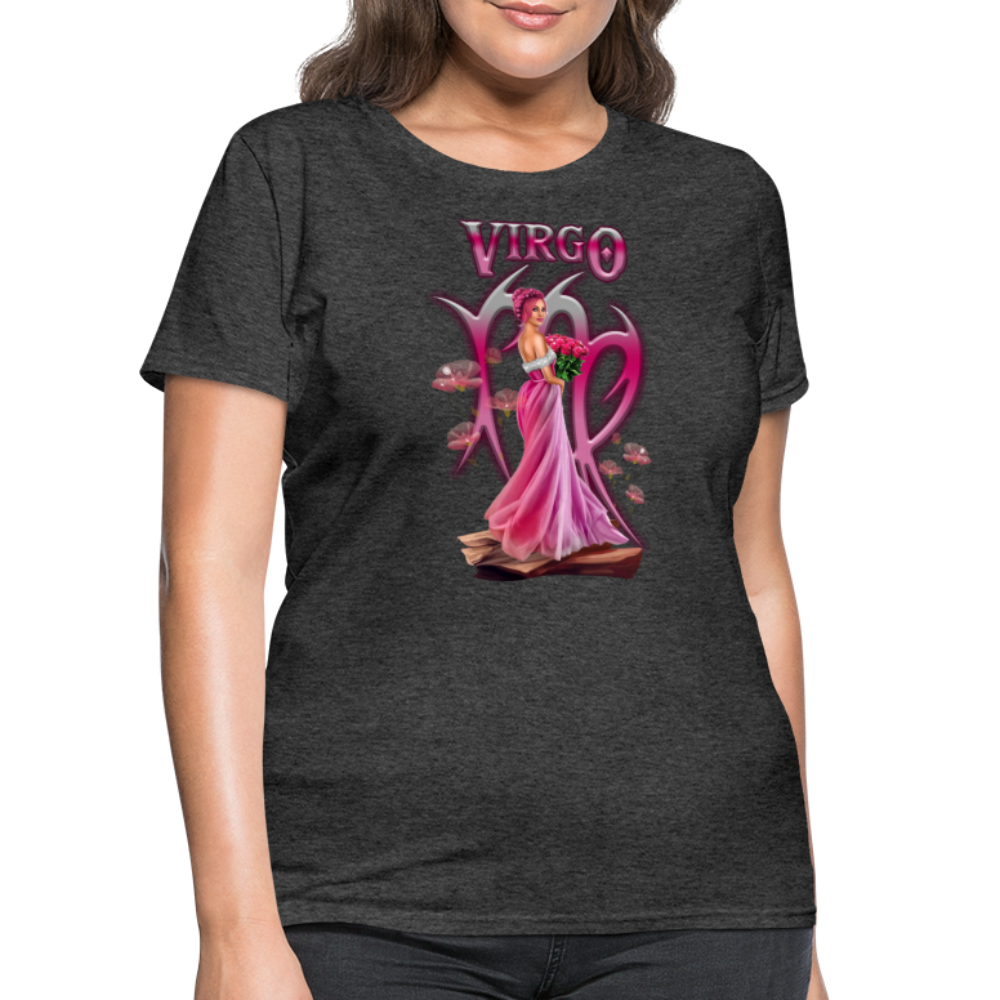 Astral Virgo Women's T-Shirt - heather black