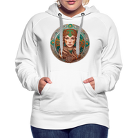 Thumbnail for Women’s Mythical Virgo Premium Hoodie - white