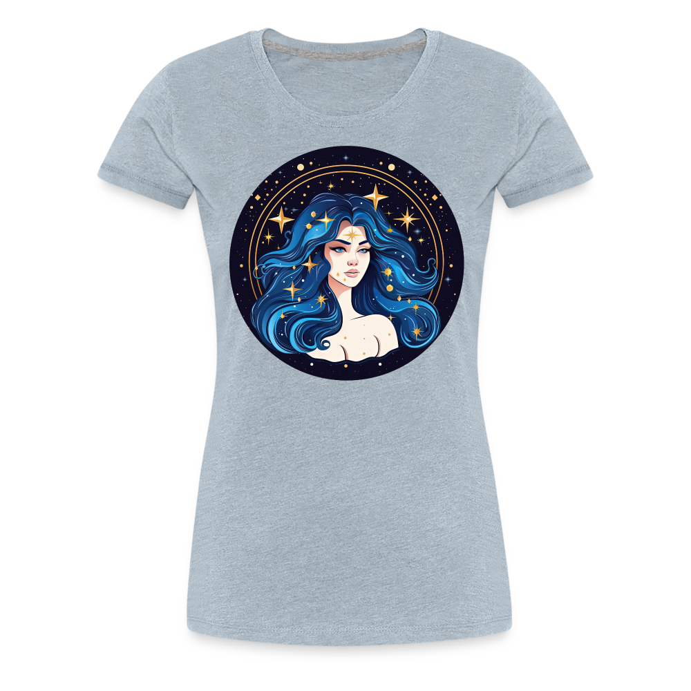 Women’s Magic Virgo Premium T-Shirt - heather ice blue