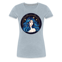 Thumbnail for Women’s Magic Virgo Premium T-Shirt - heather ice blue