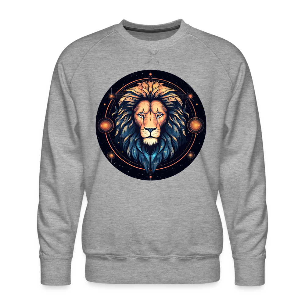 Men’s Magic Leo Premium Sweatshirt - heather grey