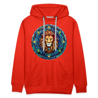 Thumbnail for Men’s Mosaic Leo Premium Hoodie - red