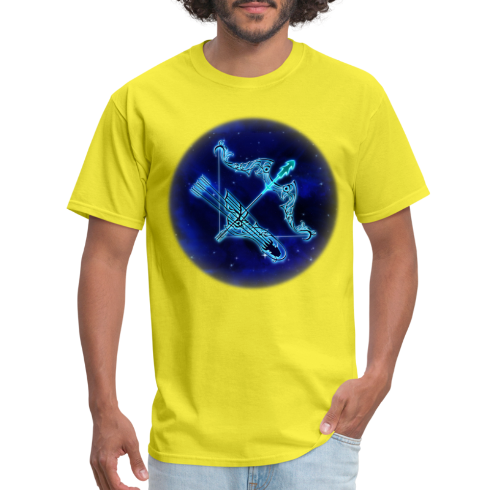 Men's Stellar Sagittarius Classic T-Shirt - yellow