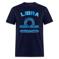 Thumbnail for Men's Power Words Libra Classic T-Shirt - navy