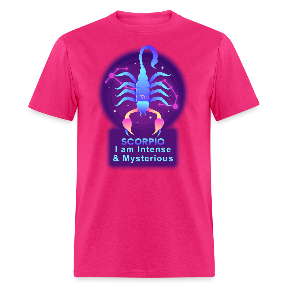 Men's Neon Scorpio Classic T-Shirt - fuchsia