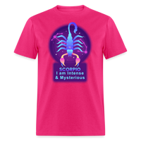 Thumbnail for Men's Neon Scorpio Classic T-Shirt - fuchsia