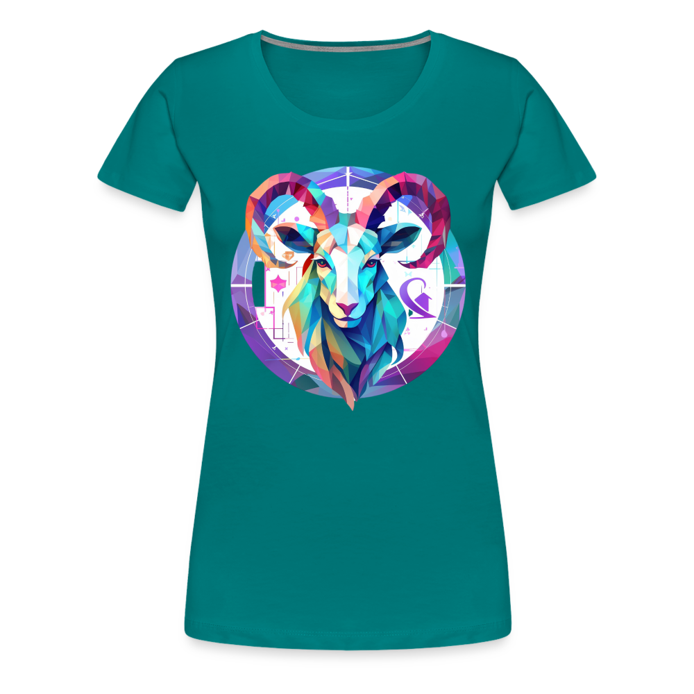 Women’s Mythical Aries Premium T-Shirt - teal