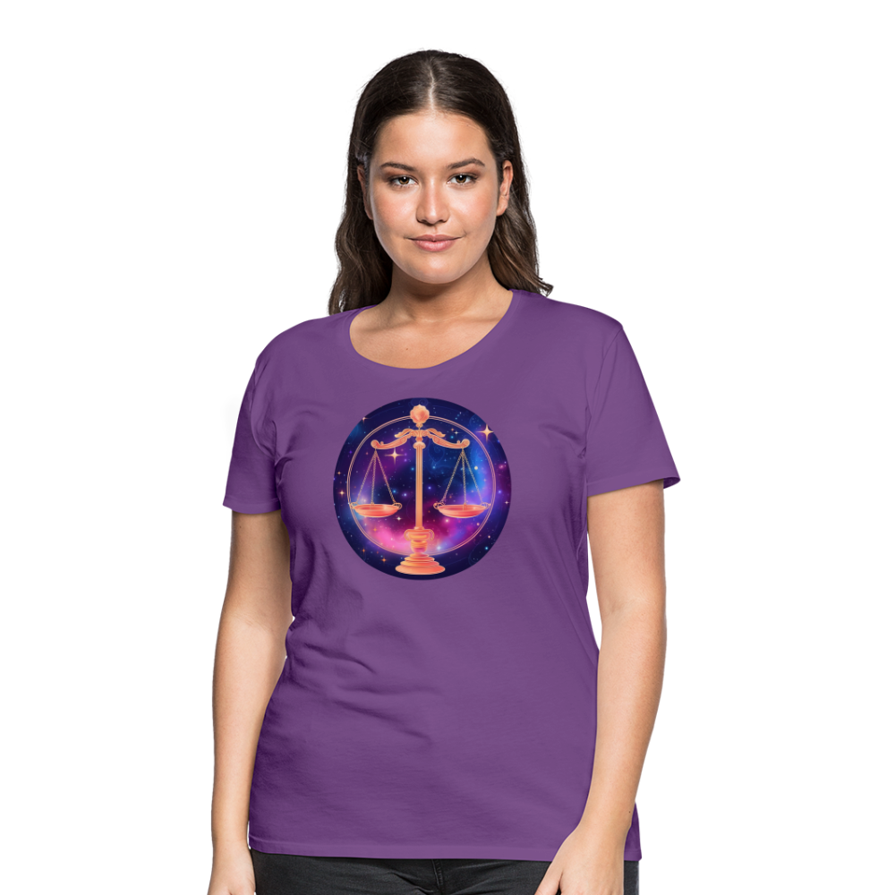 Women’s Magic Libra Premium T-Shirt - purple