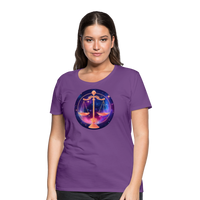 Thumbnail for Women’s Magic Libra Premium T-Shirt - purple