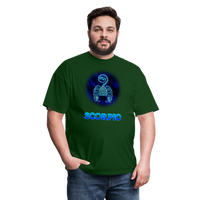 Thumbnail for Men's Stellar Scorpio Classic T-Shirt - forest green