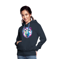 Thumbnail for Women’s Mythical Aries Premium Hoodie - navy