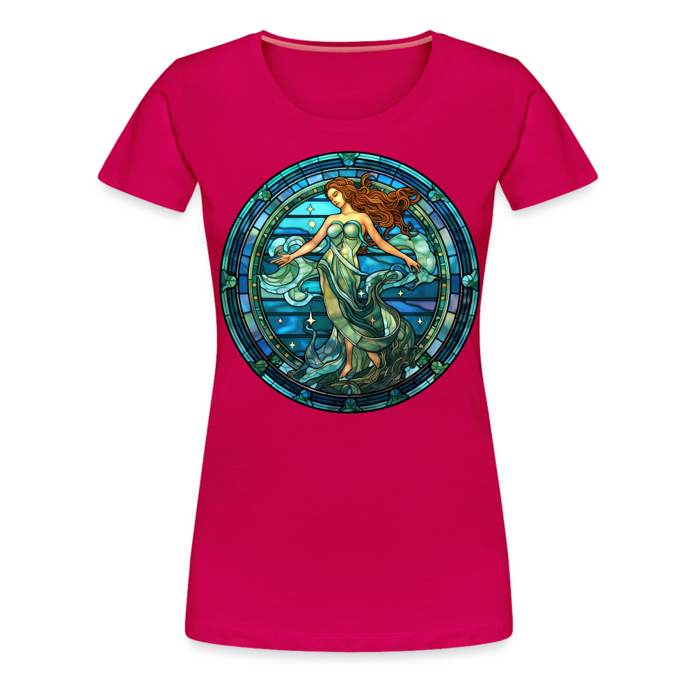 Women’s Mosaic Aquarius Premium T-Shirt - dark pink