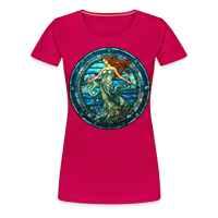 Thumbnail for Women’s Mosaic Aquarius Premium T-Shirt - dark pink