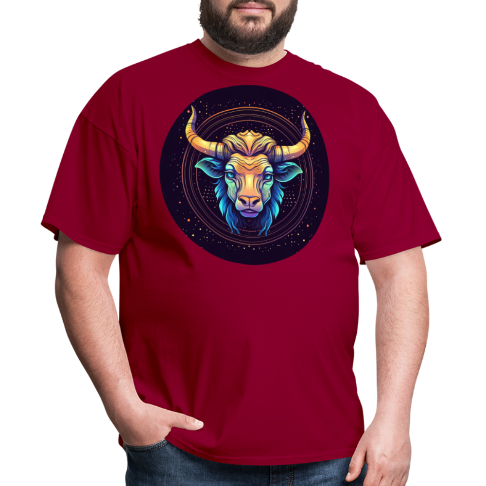 Men's Magic Taurus Classic T-Shirt - dark red