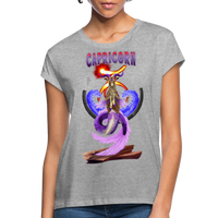 Thumbnail for Women's Capricorn Relaxed Fit T-Shirt - heather gray