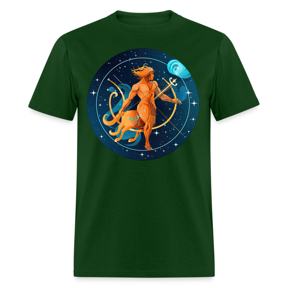 Men's Mythical Sagittarius Classic T-Shirt - forest green