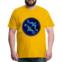 Thumbnail for Men's Sagittarius Premium T-Shirt - sun yellow