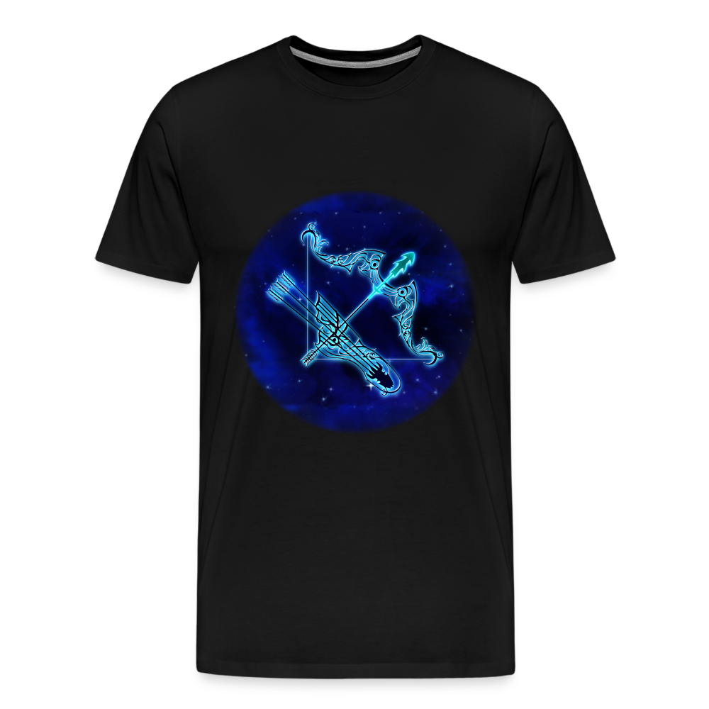 Men's Sagittarius Premium T-Shirt - black