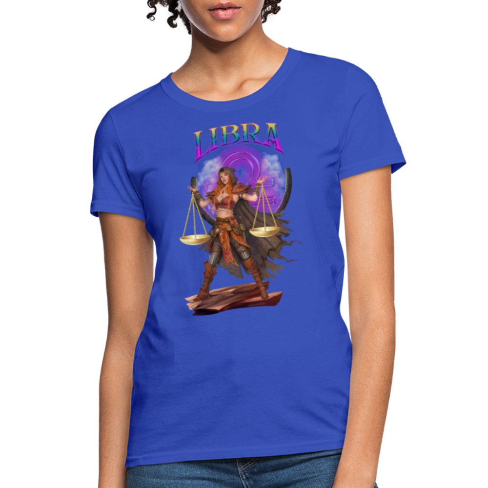 Astral Libra Women's T-Shirt - royal blue