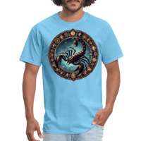 Thumbnail for Men's Mythical Scorpio Classic T-Shirt - aquatic blue