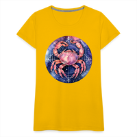 Thumbnail for Women’s Mythical Cancer Premium T-Shirt - sun yellow