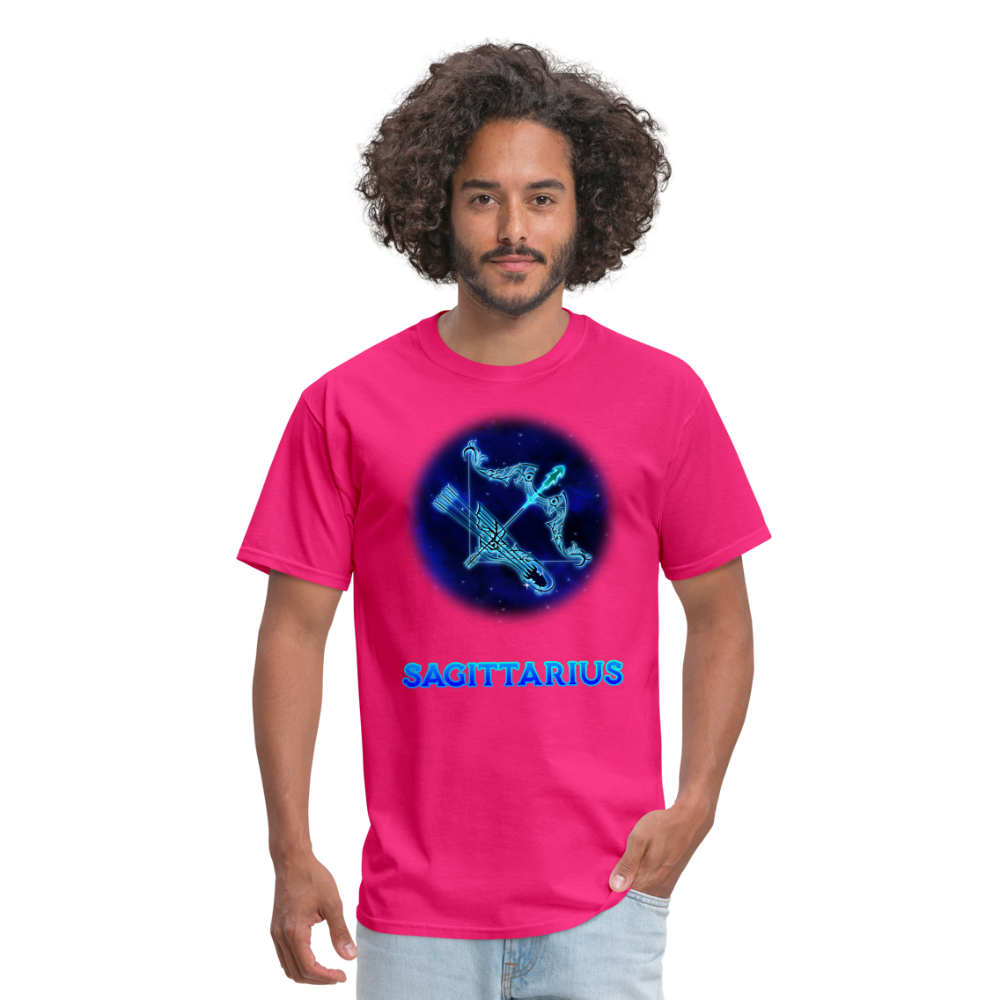 Men's Stellar Sagittarius Classic T-Shirt - fuchsia