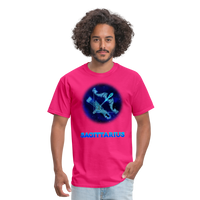 Thumbnail for Men's Stellar Sagittarius Classic T-Shirt - fuchsia