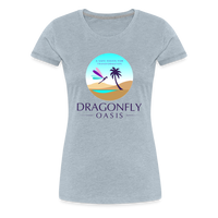 Thumbnail for Women's Dragonfly Oasis V.1 Premium T-Shirt - heather ice blue