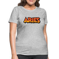 Thumbnail for Women's Aries New Design T-Shirt - heather gray