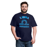 Thumbnail for Men's Power Words Libra Classic T-Shirt - navy