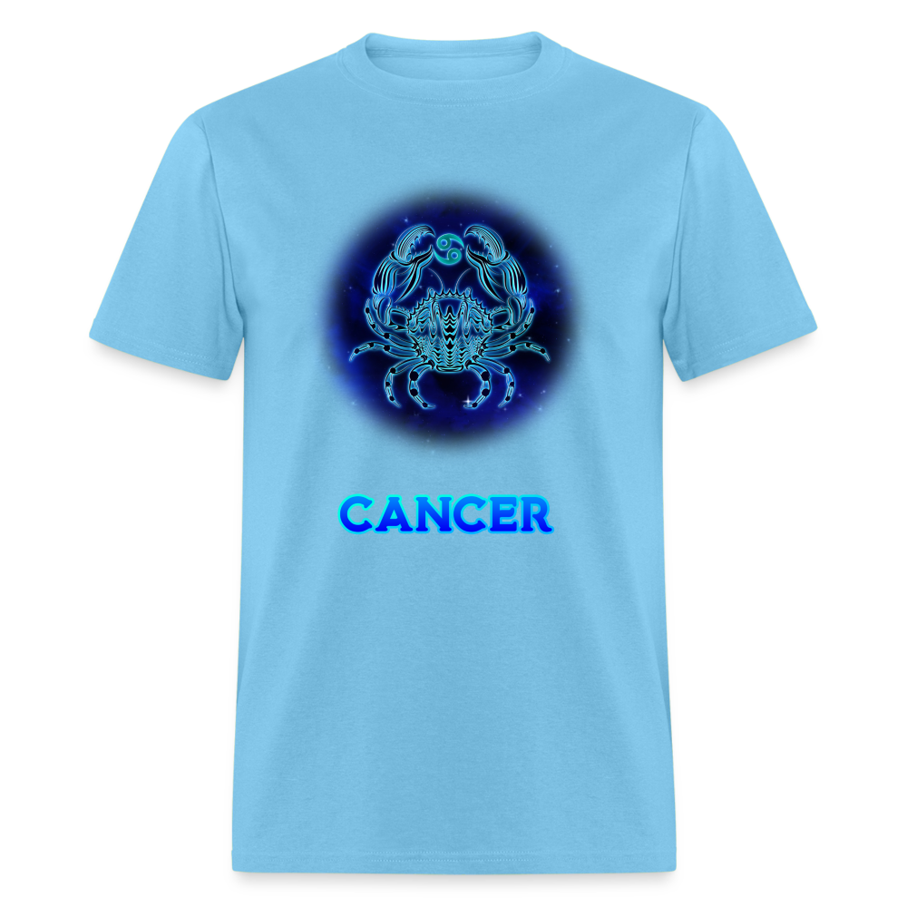 Men's Stellar Cancer Classic T-Shirt - aquatic blue