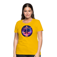 Thumbnail for Women’s Magic Libra Premium T-Shirt - sun yellow