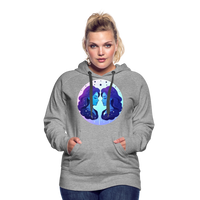 Thumbnail for Women’s Magic Gemini Premium Hoodie - heather grey