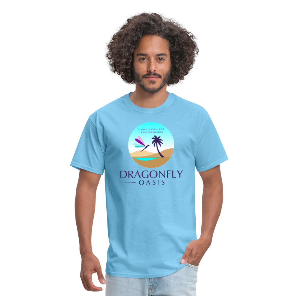 Men's Dragonfly Classic T-Shirt - aquatic blue