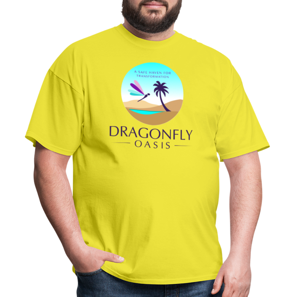 Men's Dragonfly Classic T-Shirt - yellow